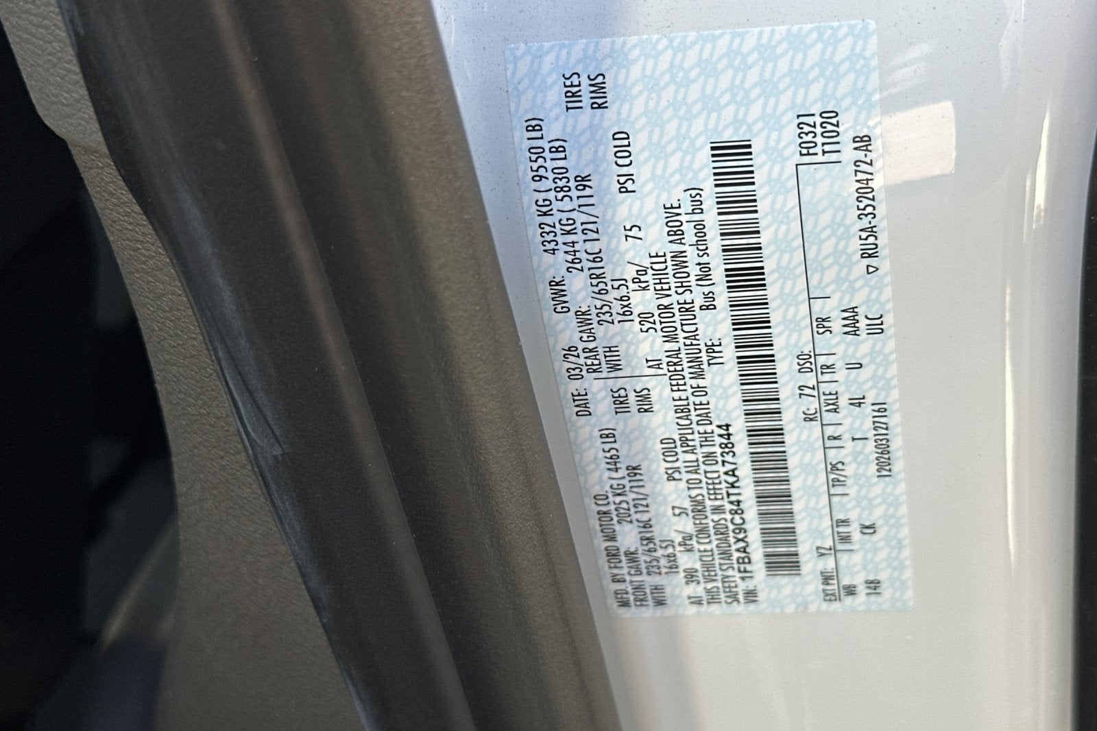 2026 Ford Transit-350 XLT
