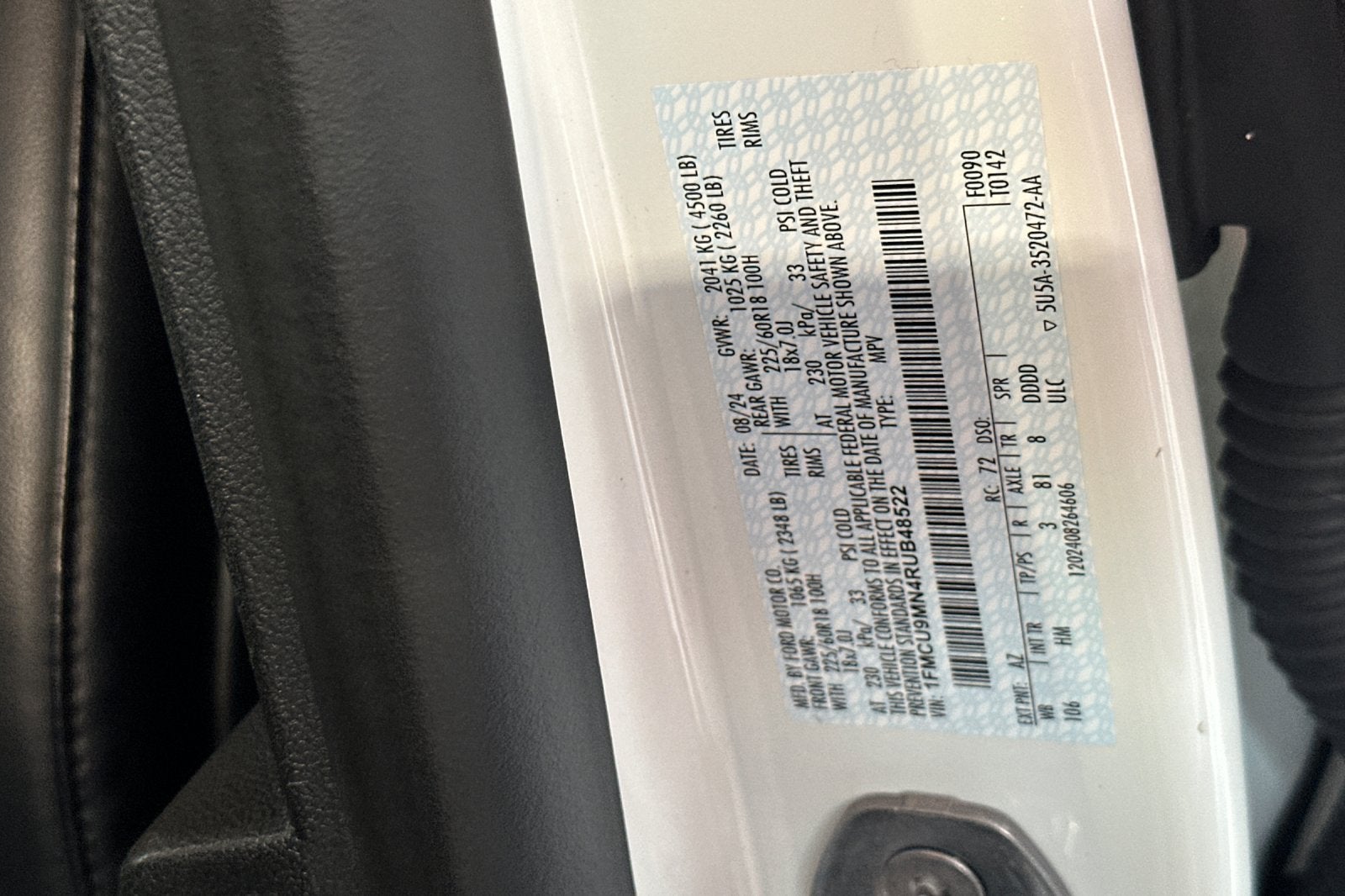 2024 Ford Escape ST-Line