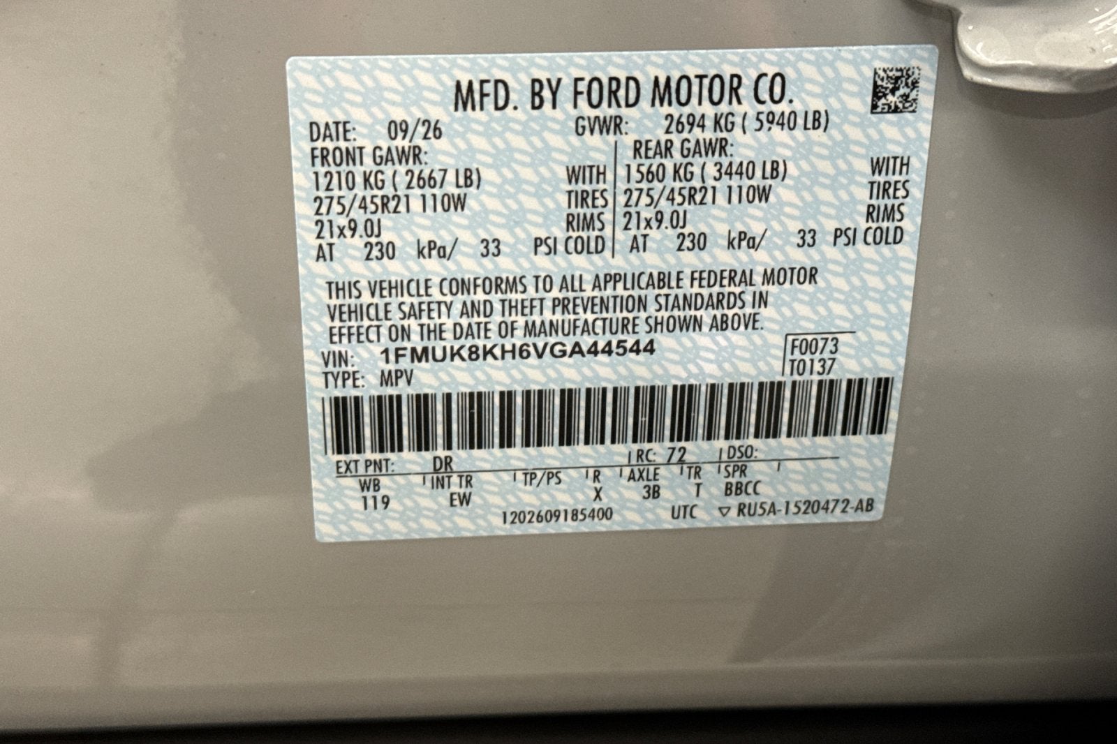 2027 Ford Explorer ST-Line