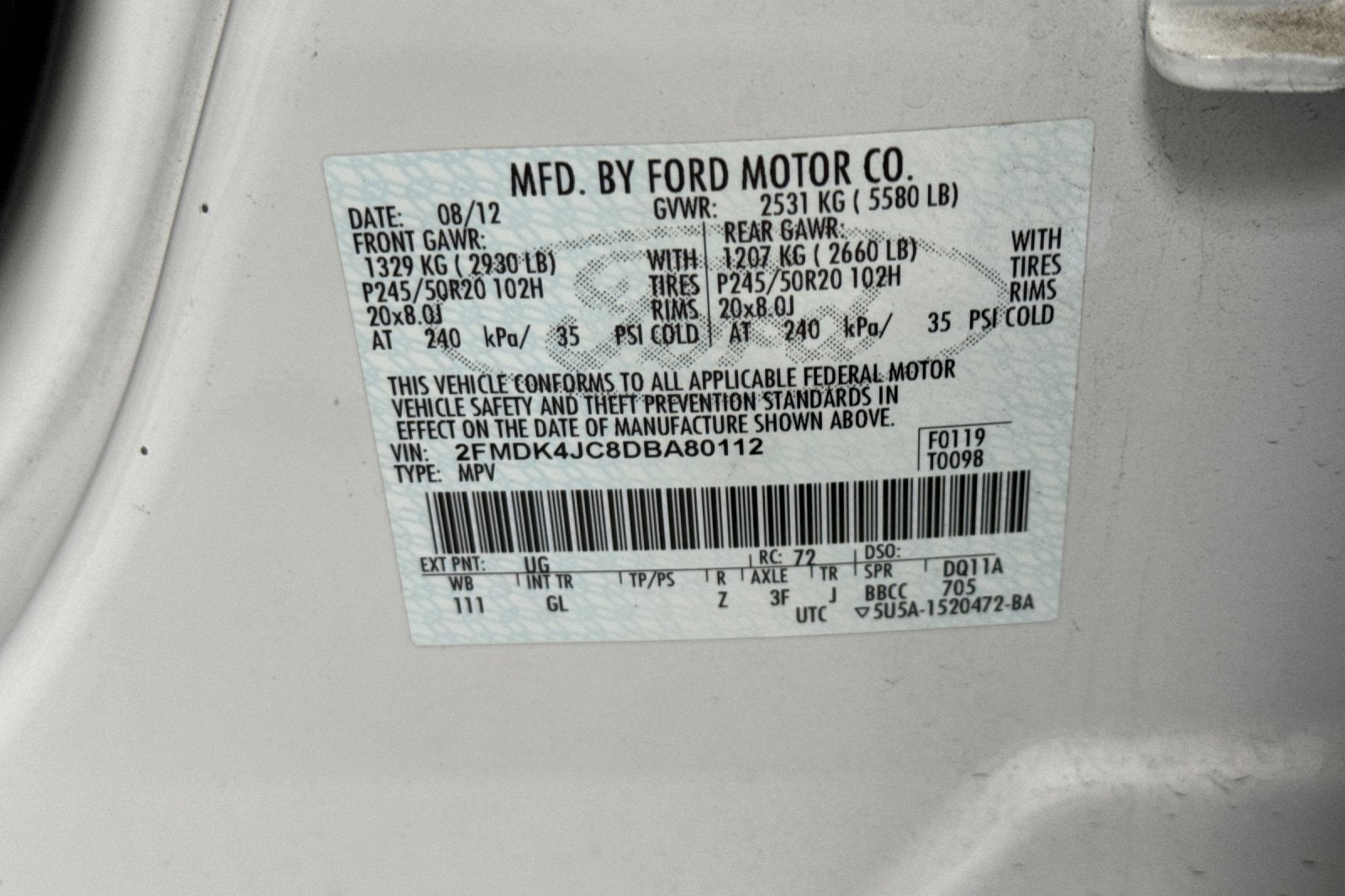 2013 Ford Edge SEL