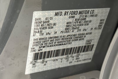 2025 Ford Mustang Mach-E GT
