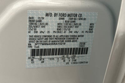 2025 Ford Maverick Tremor