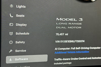 2020 Tesla Model 3 Long Range