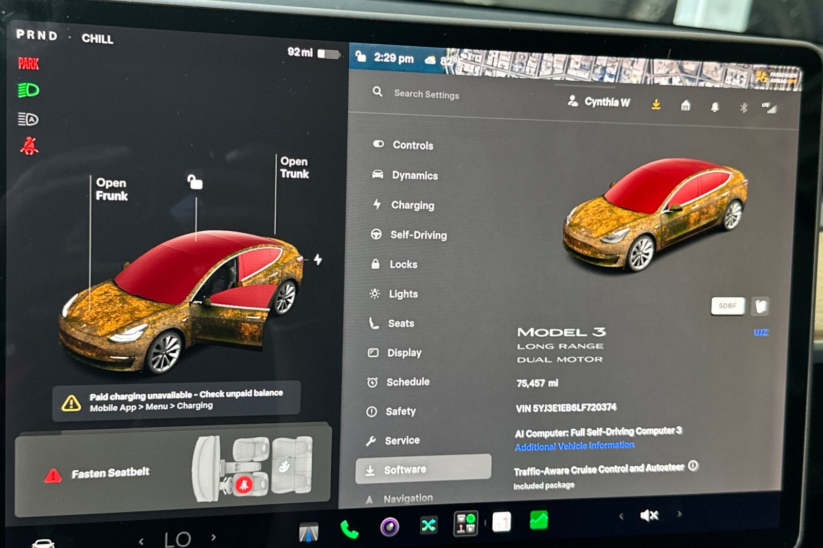 2020 Tesla Model 3 Long Range