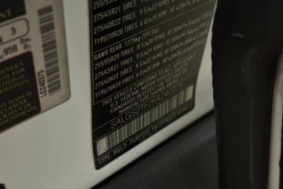 2015 Land Rover Range Rover 5.0L V8 Supercharged