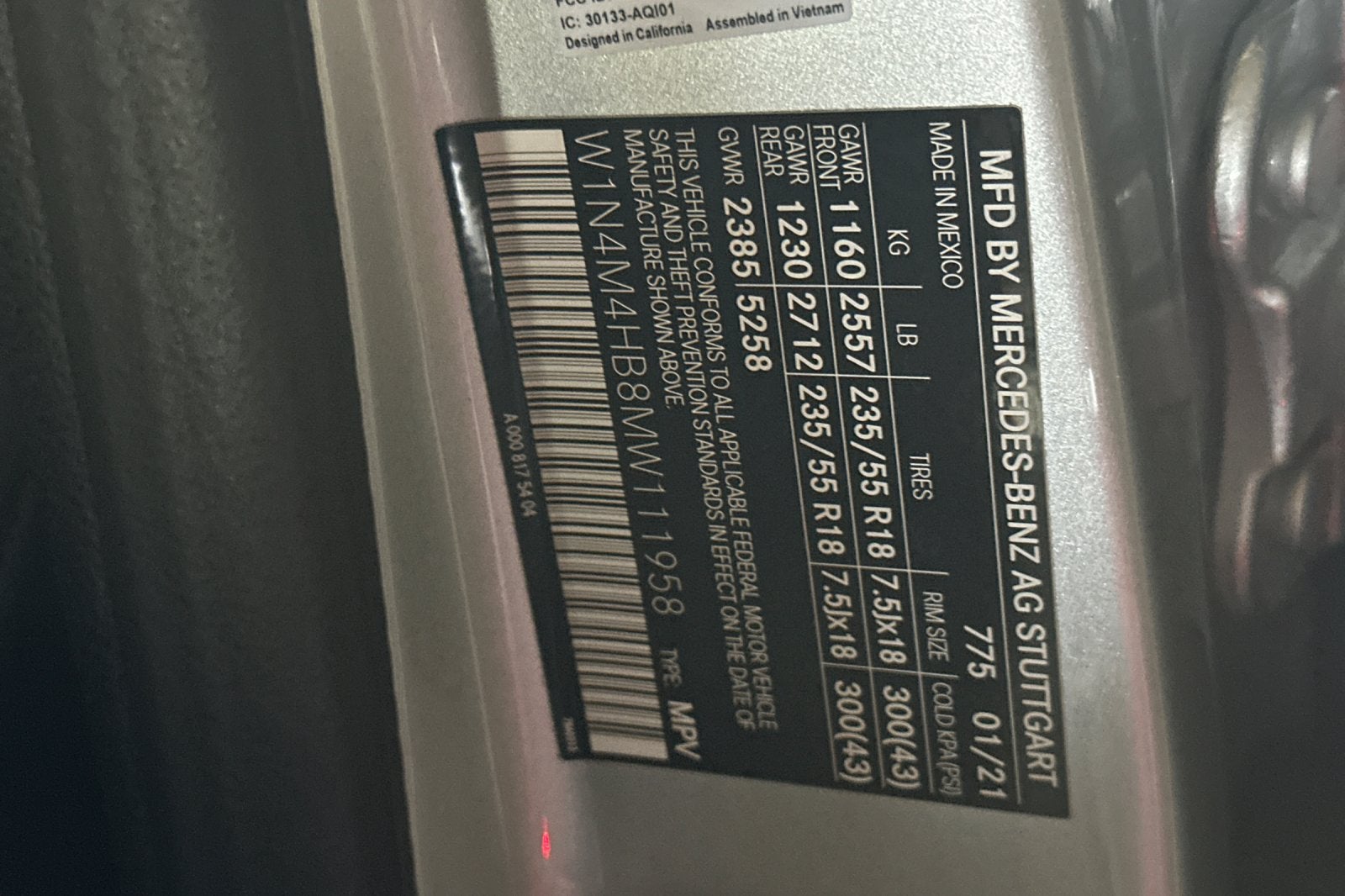 2021 Mercedes-Benz GLB GLB 250 4MATIC®