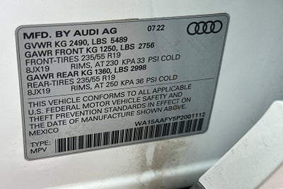 2023 Audi Q5 Sportback 45 S line Premium Plus quattro