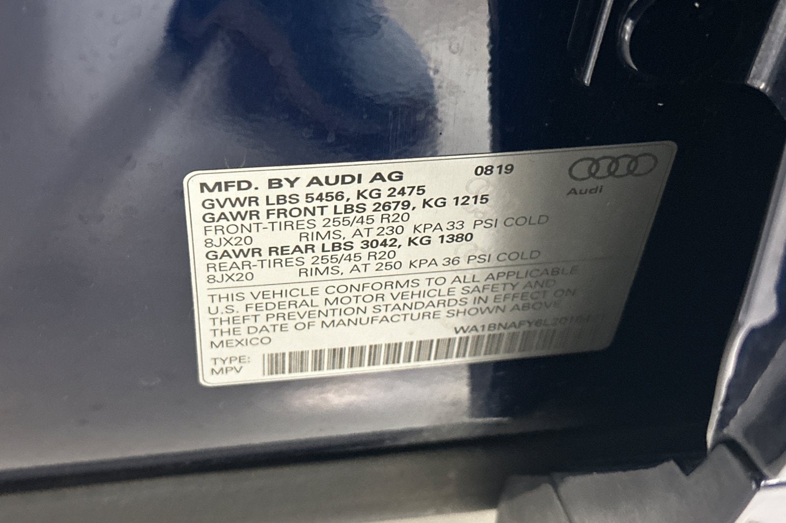 2020 Audi Q5 45 Premium Plus quattro