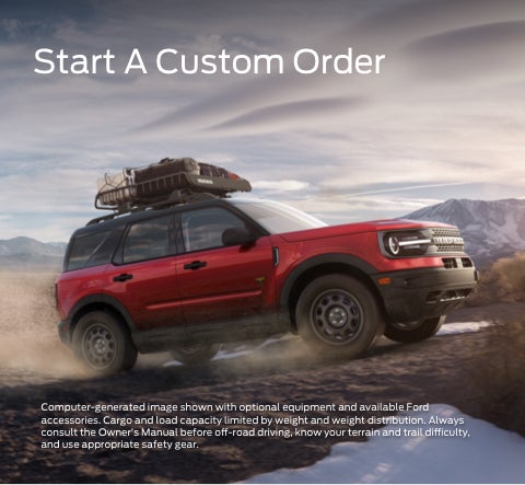 Start a custom order | Ford of Oakland in Oakland CA